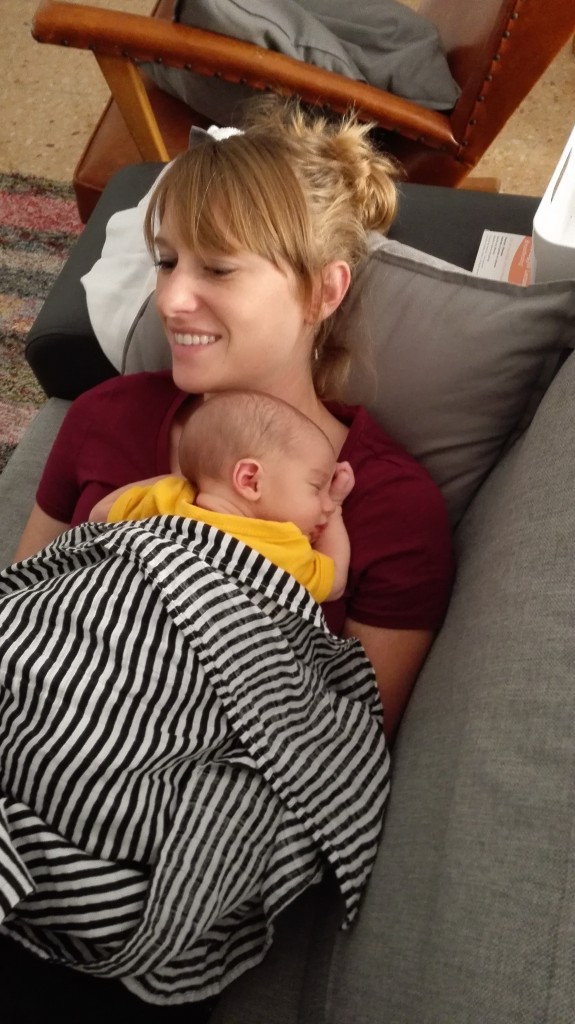 8 things I have learned from my newborn baby 1 luca cuddles