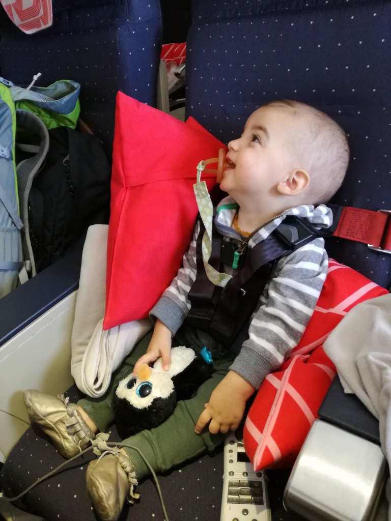 tips for flying with a toddler