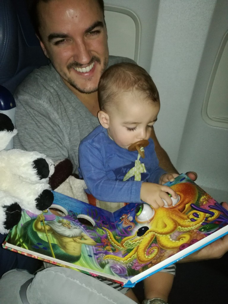 tips for flying with a toddler