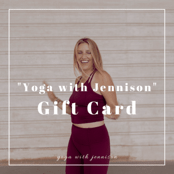yoga with jennison