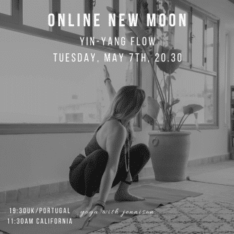 new moon yoga online