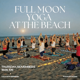 yoga in english valencia spain