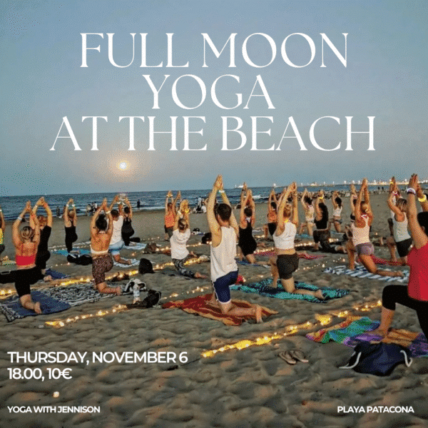 yoga in english valencia spain