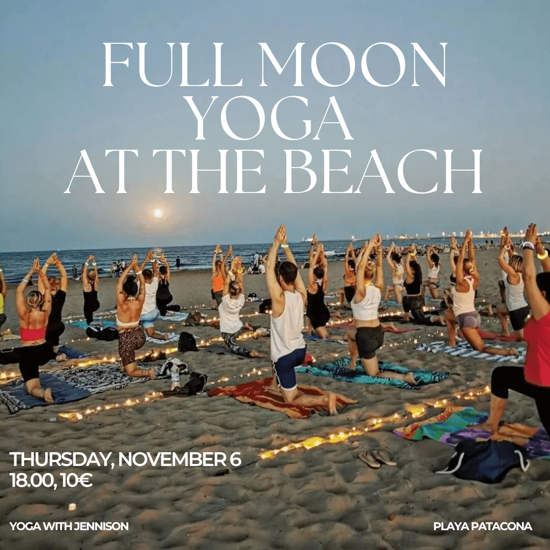 yoga in english valencia spain