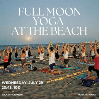 yoga in valencia in english