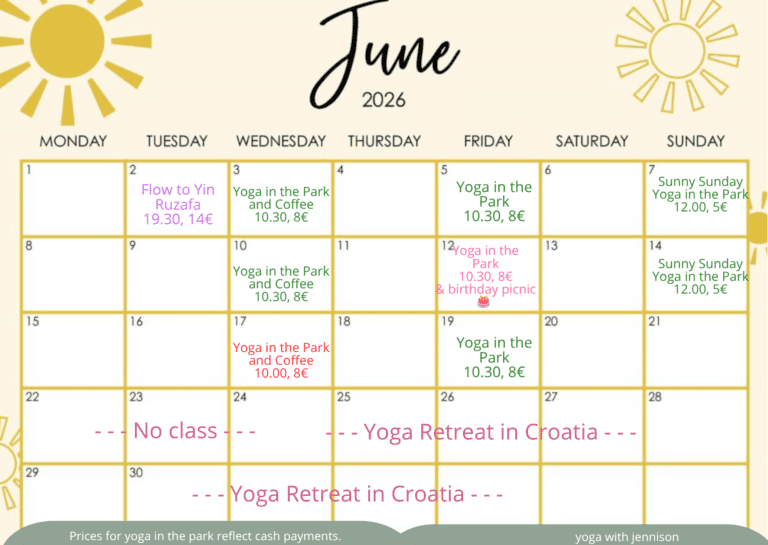 yoga in english in valencia