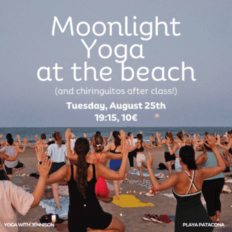 yoga at the beach valencia spain