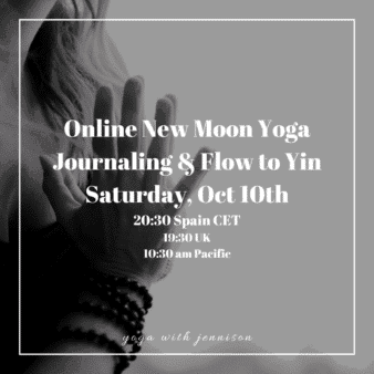 online new moon yoga
