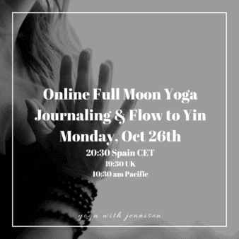 online full moon yoga